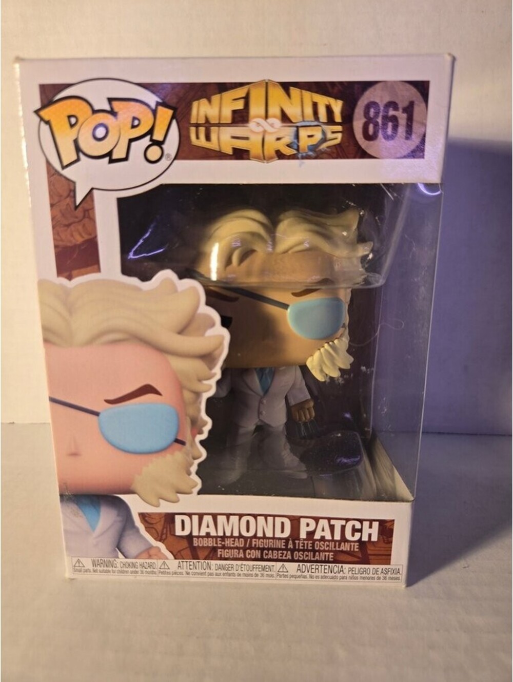 Funko Pop! Infinity Warps Diamond Patch Bobble-Head #861